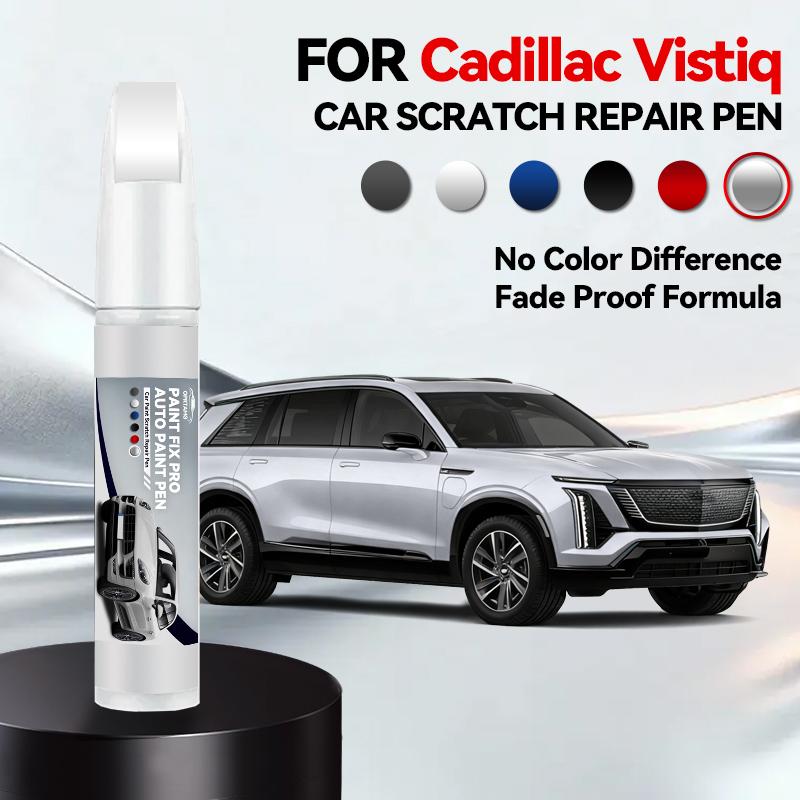 

Vehicle for Exclusive Use Cadillac Vistiq For 2002-2025 Paint Repair Pen Touch Up Scratch Remover DIY Auto Accessories Black Whi срібний