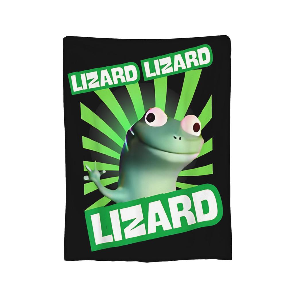 Hoppers Cute Tom Lizard Retro Blankets Flannel Throw Blankets Bedroom Sofa Decoration Ultra-Soft Warm Bedsprea ,