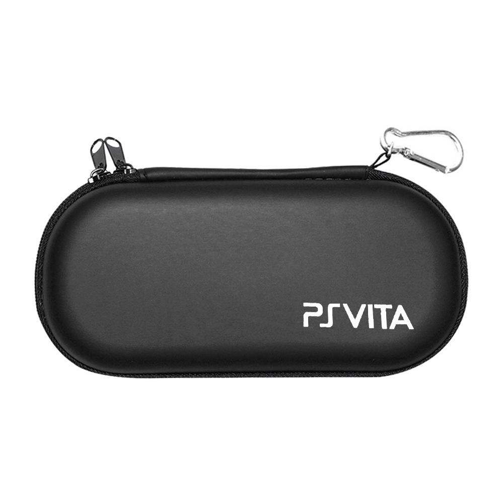 

EVA Anti-shock Hard Case Bag For PSV 1000 PS Vita GamePad For PSVita 2000 Slim Console Carry Bag Travel Protective Cover Pouch чорний