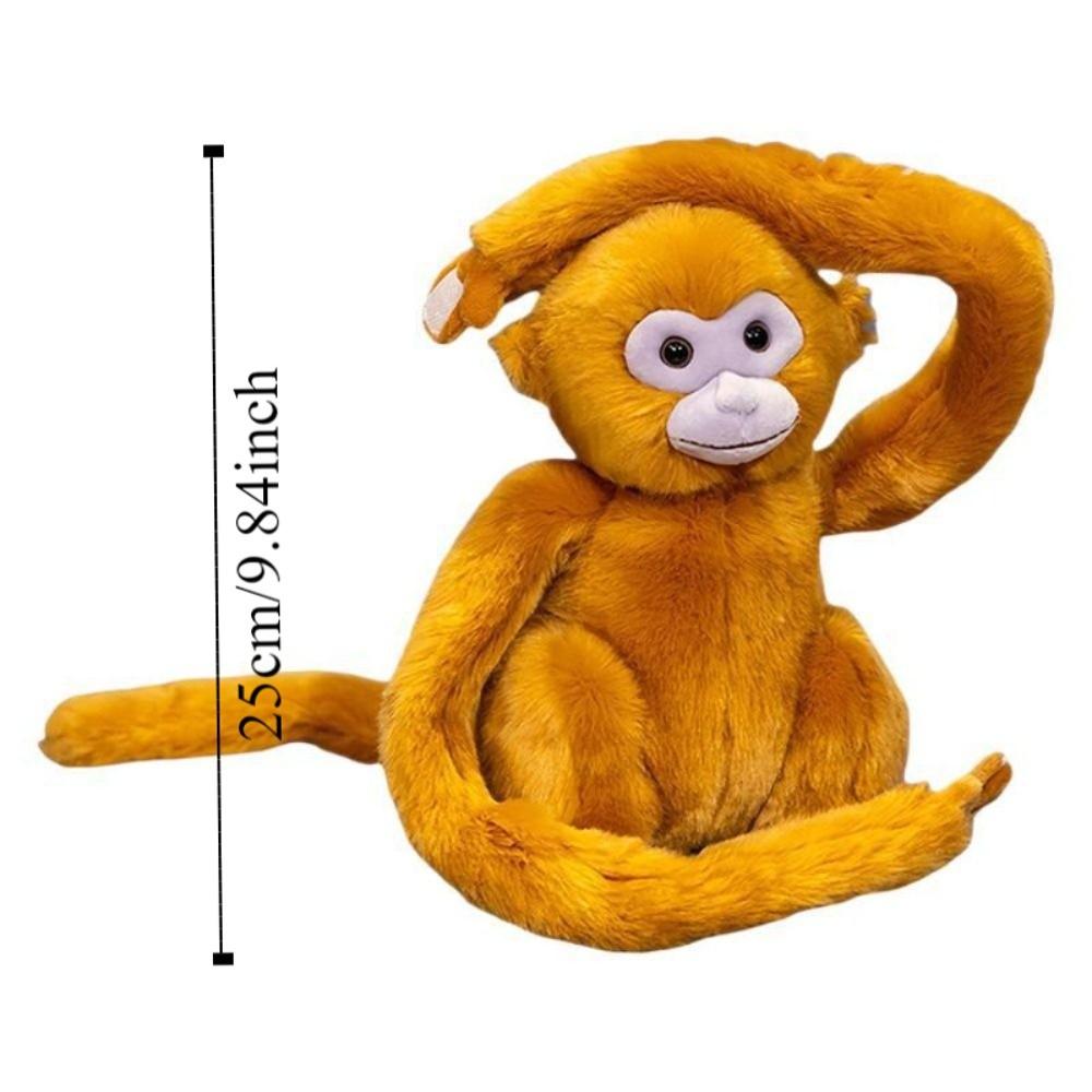 Realistice Large Plush Monkey Doll Stuffed Doll Orangutan Plush Doll Monkey Plush Toy Kid Gift