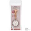Fieldwork Women's Analog Pocket Watch with Keychain, Snoopy Design, Color Case KC Watch G, Pink, PNT049-3