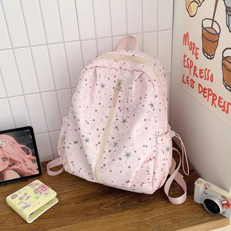 Schoolbag School Bag Student Junior High School High Value ins Niche Large Capacity Korean Edition Lightweight Women's Backpack