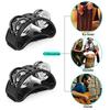 1PC Elliptical Drum Companion Hand Foot Jingle Drum Children Musical Educational Tambourine Percussion Instruments For KTV Party
