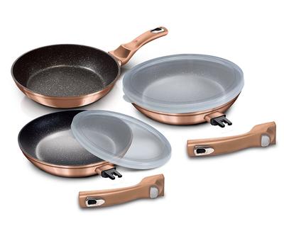 SET OF 3 GRANITE PANS BERLINGERHAUS BH-7054
