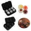 Grids Chocolate Ice Cream Whisky Ice Hockey Mold Ice Ball Cube Tray Party Bar Supply Silicone Mould