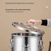 21L 304 Stainless Steel Airtight Food Storage Container