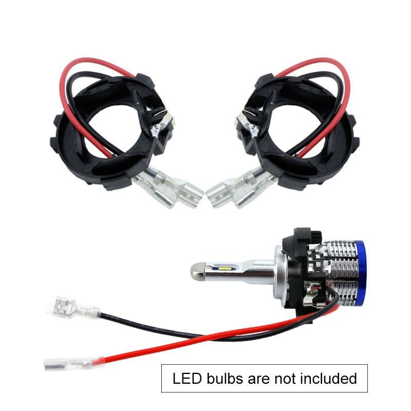 H7 Led Bulb Clip Retainer Adapter Base Holder For Headlight Car Head Light Headlamp Socket A114 Base For Golf 7