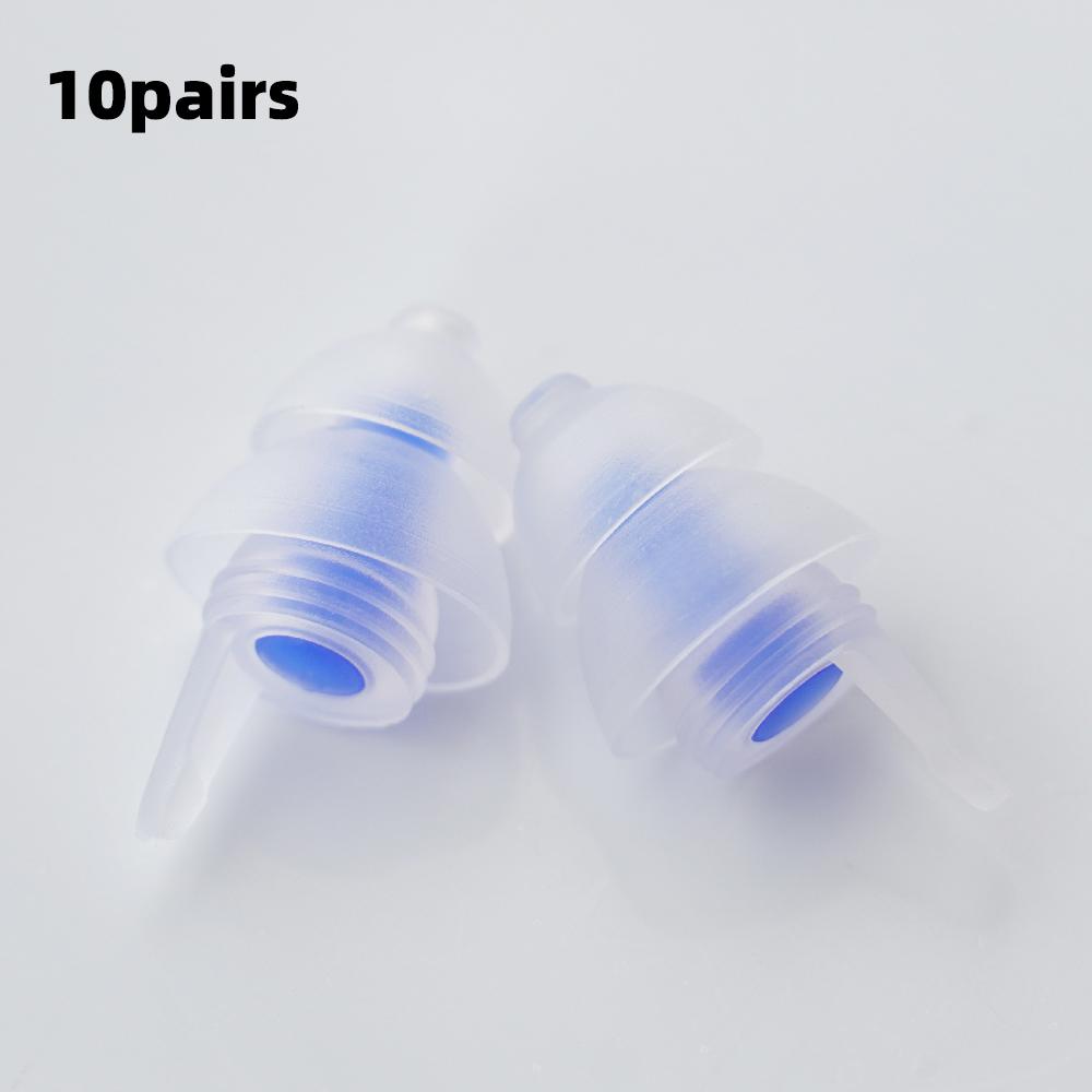 HUAK Reusable High Fidelity Concert Silicone Ear Plugs for Noise Cancelling Musicians Motorcycles Sleeping Work, Study, Swim