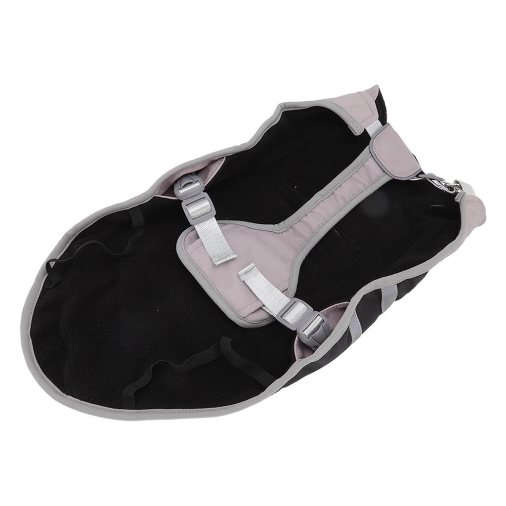 Hunde Regenmantel Verstellbare Hunde Wasserdichte Regenjacke mit Reflektoren für Outdoor-Aktivitäten