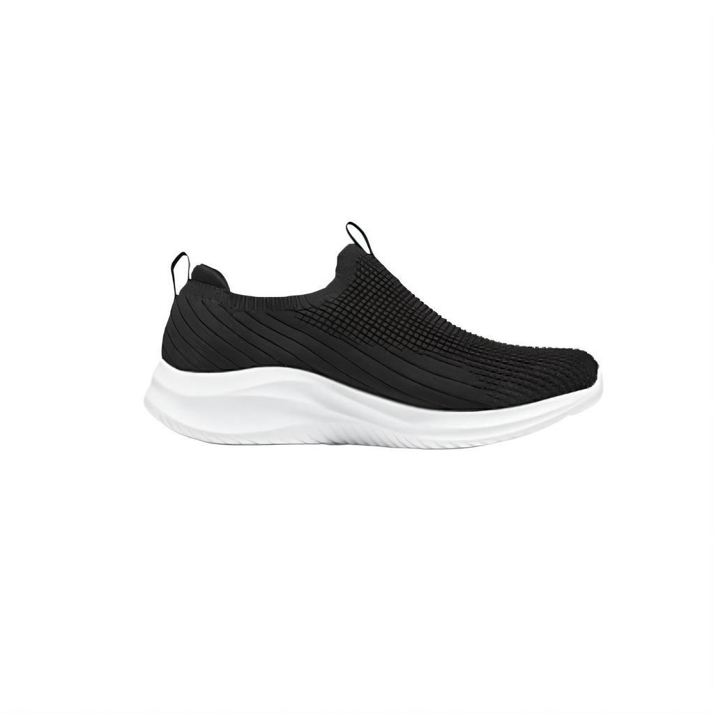 Skechers Sport Comfortable Mom Style Durable Low-Top Casual Shoes Women Sneakers Black White 897925-BKW