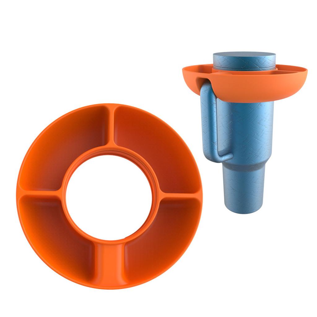 Fashion Snack Platter Rings Easy Install Removable Mug Food Platter For Cup's Accessories