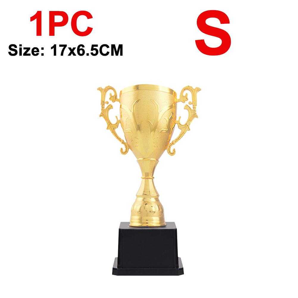 

Пластиковый золотой кубок-трофей, футбольные медали, призовой кубок, ранние развивающие игрушки, футбольные подарки для игровой школы