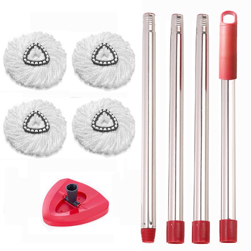 Hot-Selling Spin Mop Compatible Head and Pole Disc Accessories
