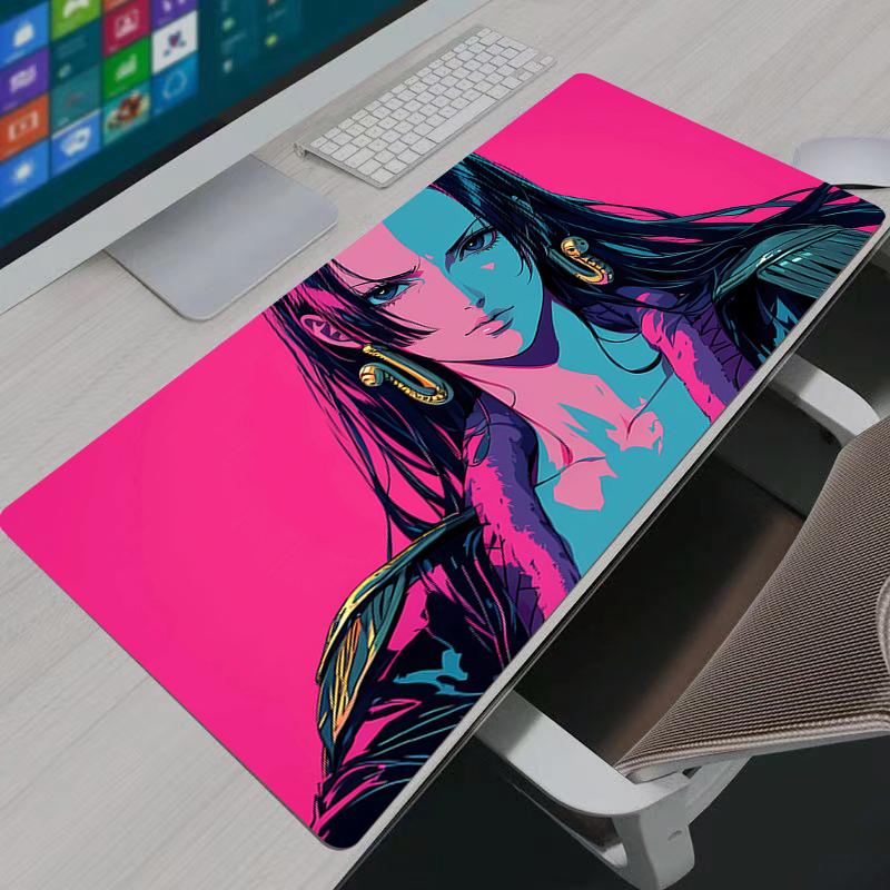 Anime Mouse Padone Piece Boa·Hancock HD Print Computer Gamer Locking Edge Mousepad XXL Keyboard PC Mice Mats Pad For LOL Csgo
