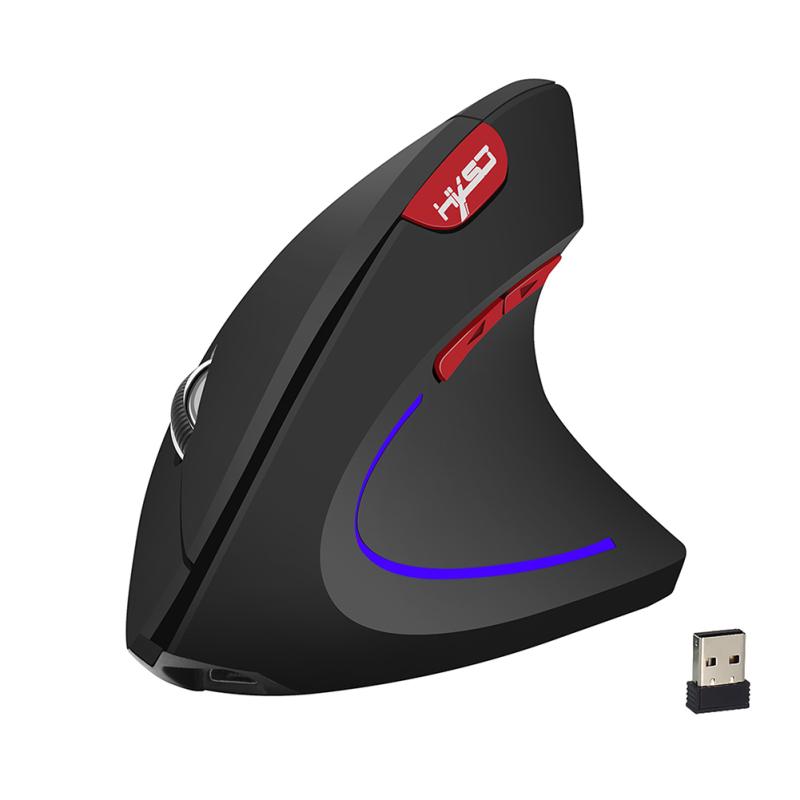Ergonomic Mouse High Precision Optical Vertical Mouse Adjustable DPI Wireless Computer Mouse