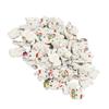 80pcs Wooden Bunny Buttons Exquisite Lightweight Wood Buttons Sewing Buttons with Small Hole for Clothes Knitting