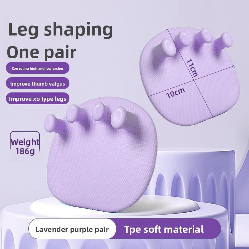

Bunion Toe Stretcher Thick Foot Corrector Arch Trainer Leg Shaper Plantar Fascia Support Pain Relief Foot Care for Women Men фіолетовий
