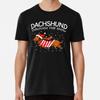 Dachshund Through The Snow Funny Dog ChristmT-Shirt S-5XL Best T-Shirt