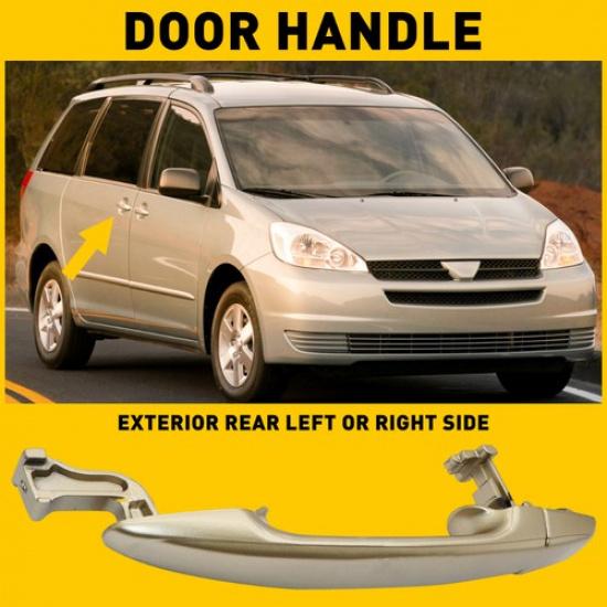 For Toyota Sienna 2004-2010 Rear LH RH Sliding Gold Door Handle 6921308020 EXV