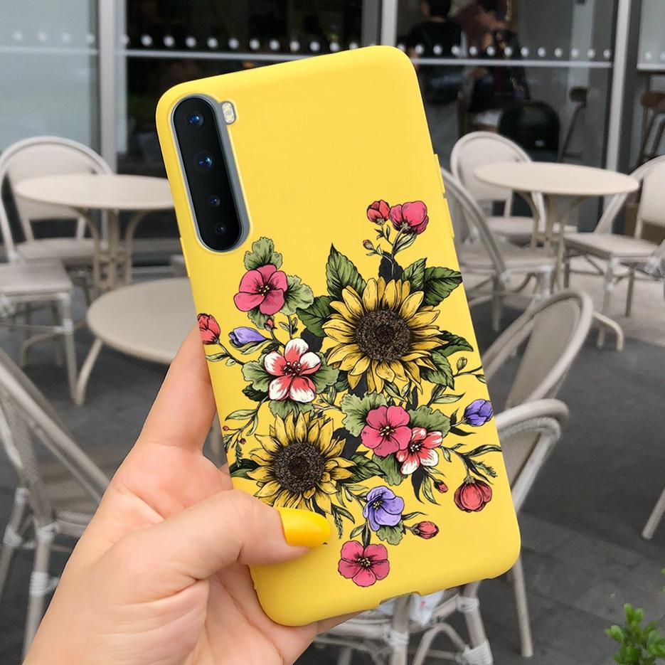 For Oneplus Nord Case AC2001 AC2003 Cute Fashion Soft Silicone Back Cover Phone Case For One Plus Nord 1+Nord Coque Fundas Capas