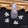 Accessories Gold Silver Bow Nail Decorations Nail Art Jewelry Nail Rhinestones 3D Nail Art Drills