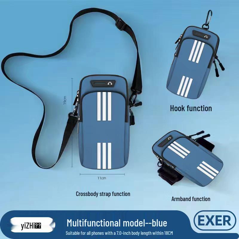 Water-Repellent Men's & Women's Running Armband: Lightweight Phone Sleeve for Fitness