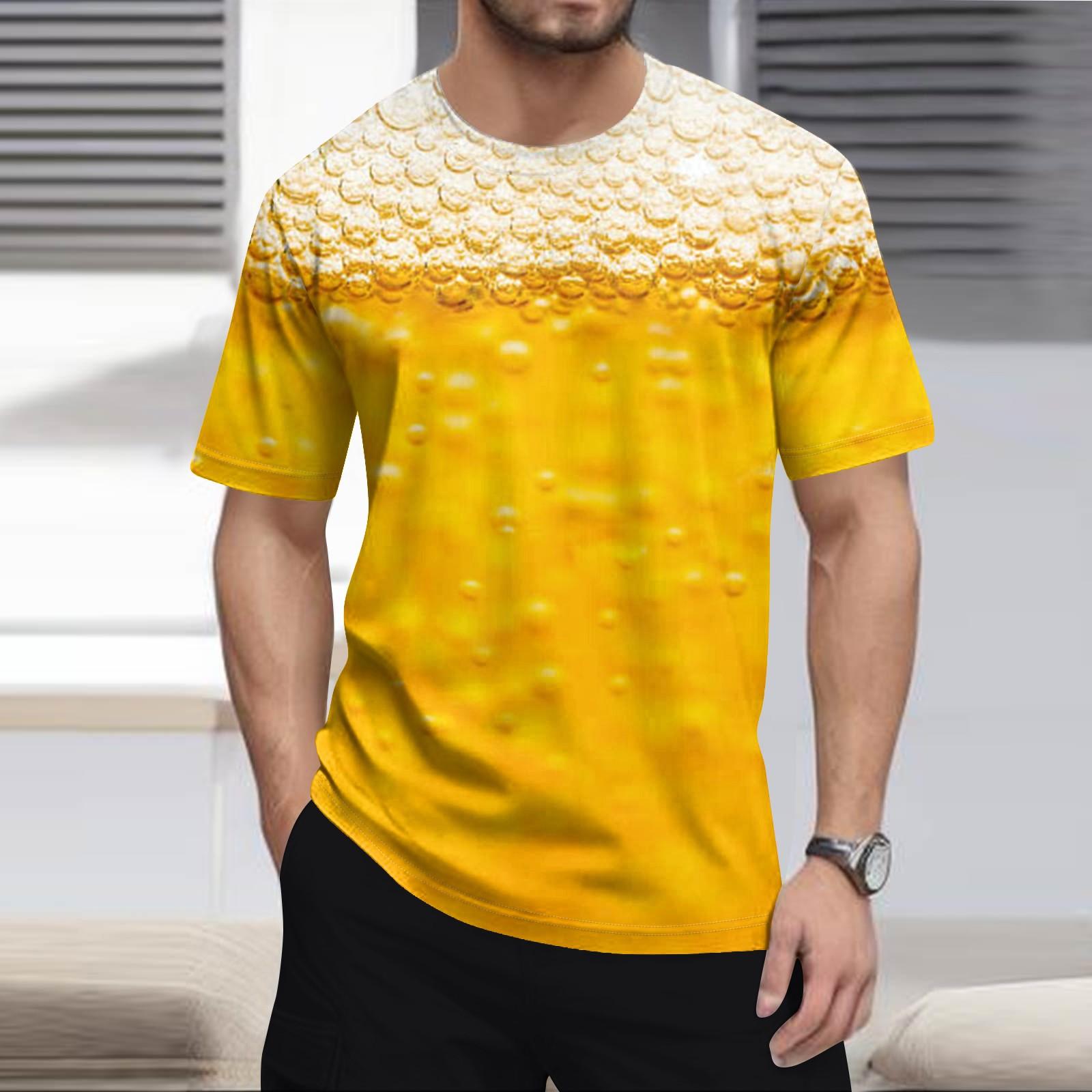 Мужская модная футболка уличная повседневная одежда с коротким рукавом L 1295₽