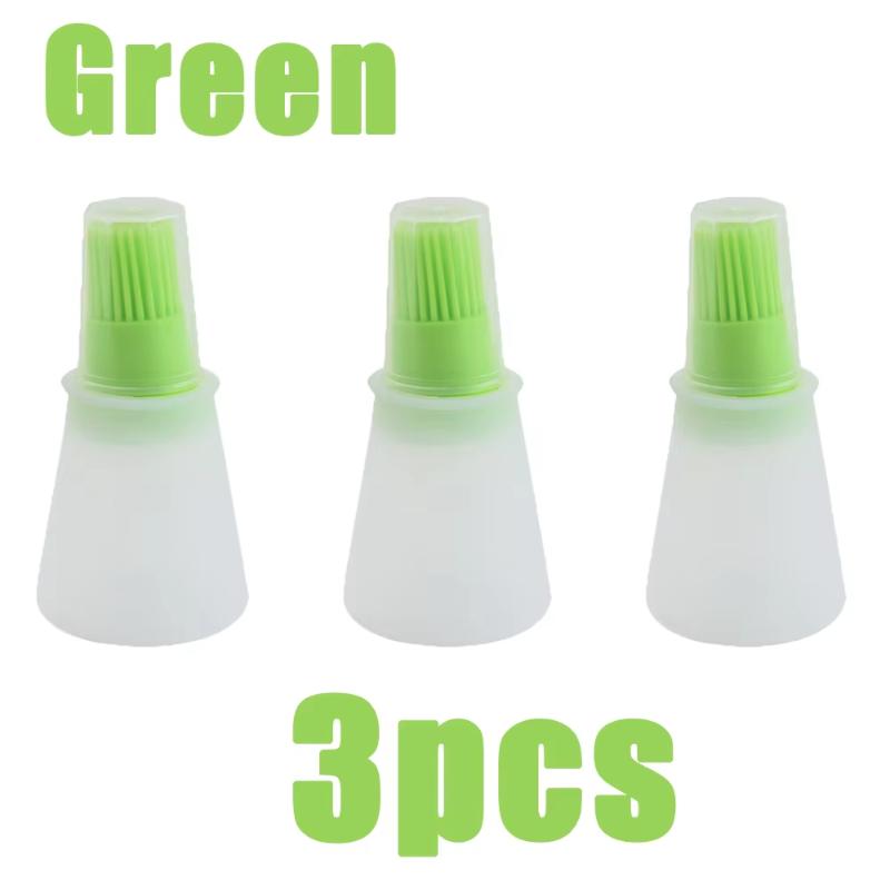 1/2/3PCS Kitchen Accessories Tools Silicone Oil Brush Basting Brushes Cake Butter Bread Pastry Brush Cooking Utensil