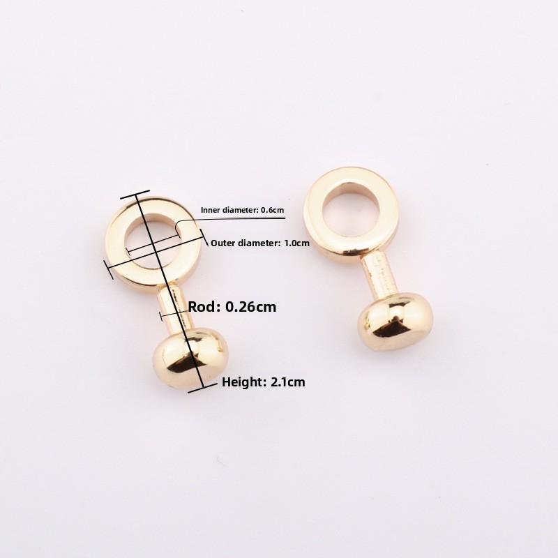 1PCS Zipper Gap Buckle Bag Modification Accessories Old Flower Bag Inner Pocket Modification Parts Hardware Adjustment Buckle