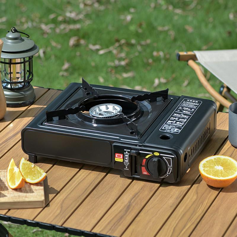 Ultra-thin Portable Cassette Camping Stove for Outdoor Barbecue