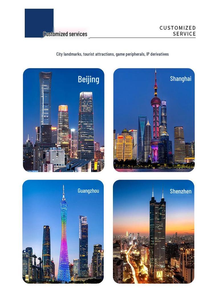 3D Landscape Jiangshan Memo Pad: Desktop Ornament & Calendar - Cultural & Creative DIY Gift