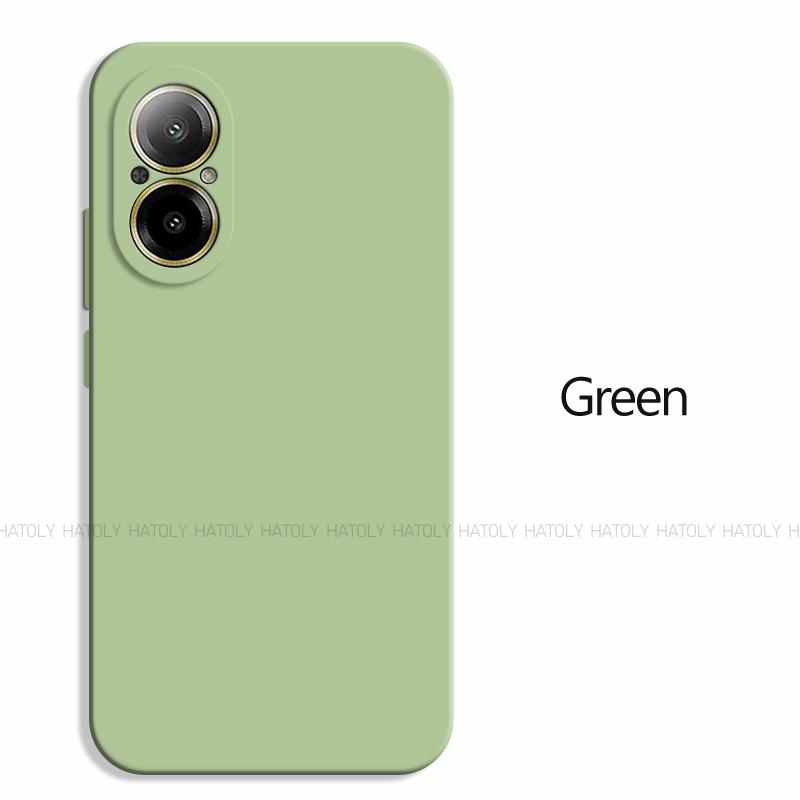 Für Realme C67 4G Hülle Realme C67 4G Abdeckung Hüllen Stoßfester Luxus TPU Flüssigsilikon Handy Rückseite Für Realme C67 4G