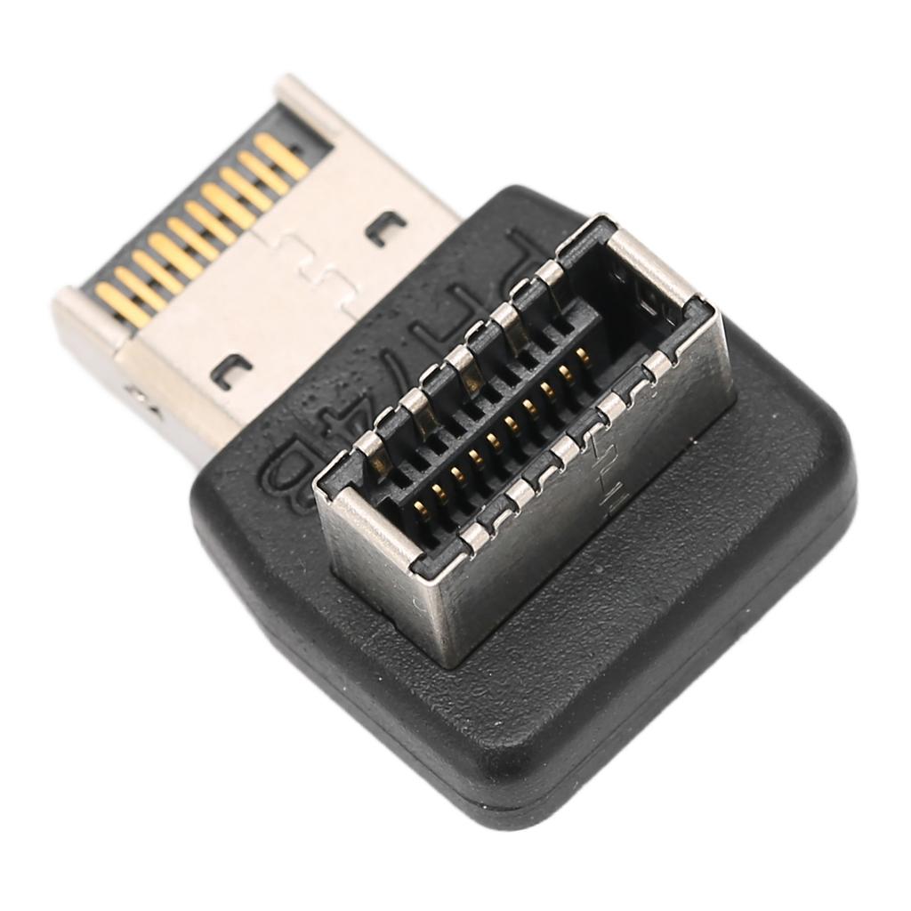 Adapter USB3.1 TYP E Płyta główna komputera Adapter USB3.1 TYP E Kolanko kierunkowe 90 stopni(PH74B )