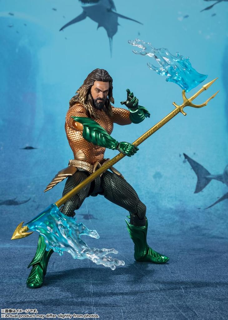 TAMASHII NATIONS Aquaman Lost 160mm ABS PVC Painted Action Figure S.H.Figuarts (Aquaman/The Kingdom) Approx. &
