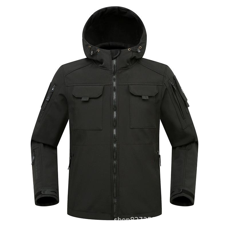 Men's Outdoor Breathable Cycling Windbreaker Sharkskin Three-in-One Suit