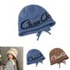 Acrylic Letter Beanie Knitted Cap For Women With Warmth And Windproof Functionality For Autumn And Winter Comfort
