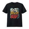 Stay Fresh Cheese Bags T Shirt Vintage Washed Homme Casual Stylish Unisex Fashion Comfortable Soft Slightly Designer Clothes
