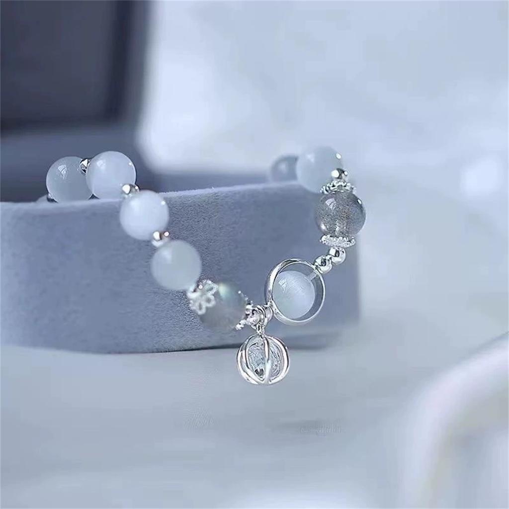 Vintage Chinese Style Crystal Beaded Bracelets Give Girlfriends Gifts Elegant Cosplay Bracele Party Clothing Accessories