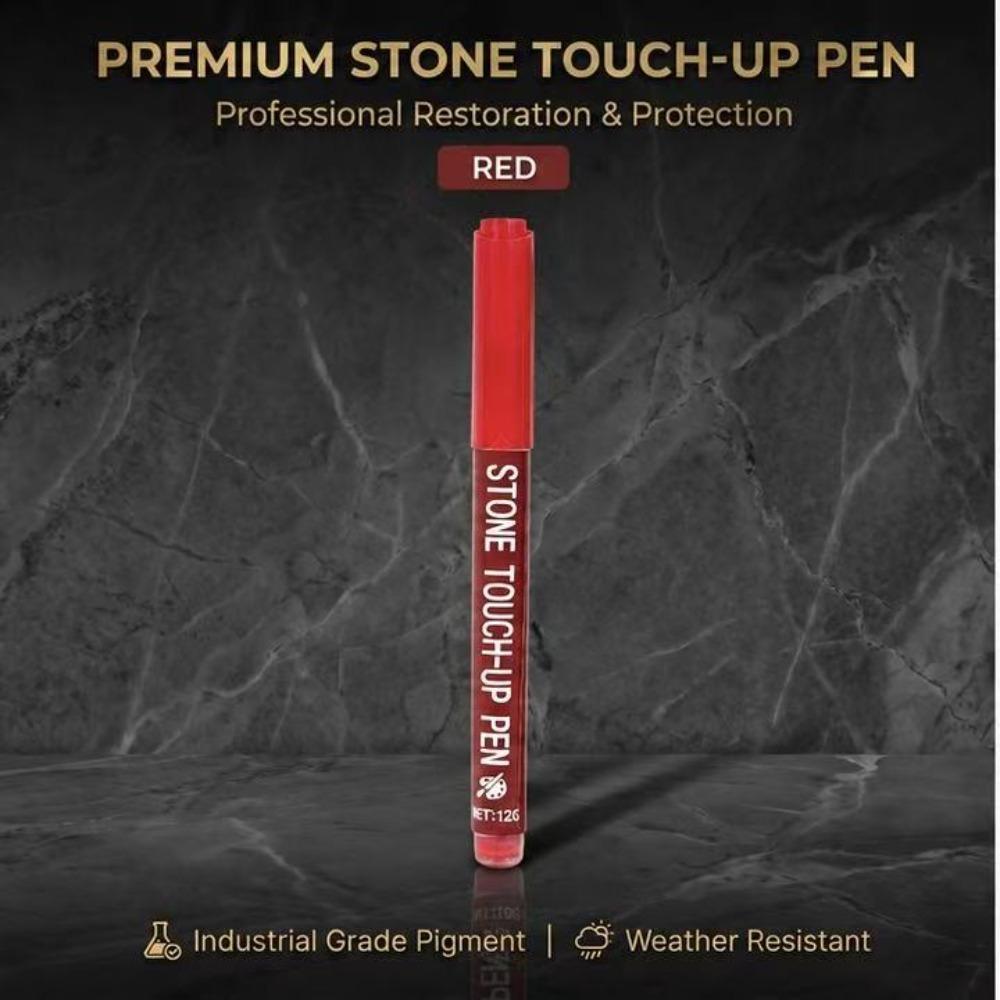 Large Capacity Tombstone Paint Marker Waterproof Granite Marker Pen Tombstone 1pc Red