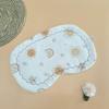 Oreiller pour bébé double face en forme de nuage, pour nouveau-né 0-6 mois, avec housse supplémentaire en coton et gaze.