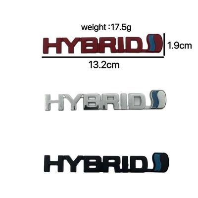 Eco-Friendly Sticker for Toyota Hybrid Grille Emblem