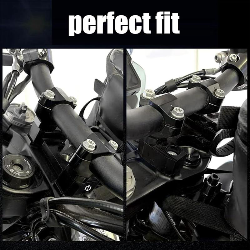 A16P-Handlebar Riser Mount Clamp Kit For - For Norden 901 Motorcycle Accessories