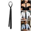 Raffinierte 3,5cm Skinny Krawatte Hohe Qualität Polyester Koreanischer Trend Design Perfektes Geschenk Für Ihn Sie