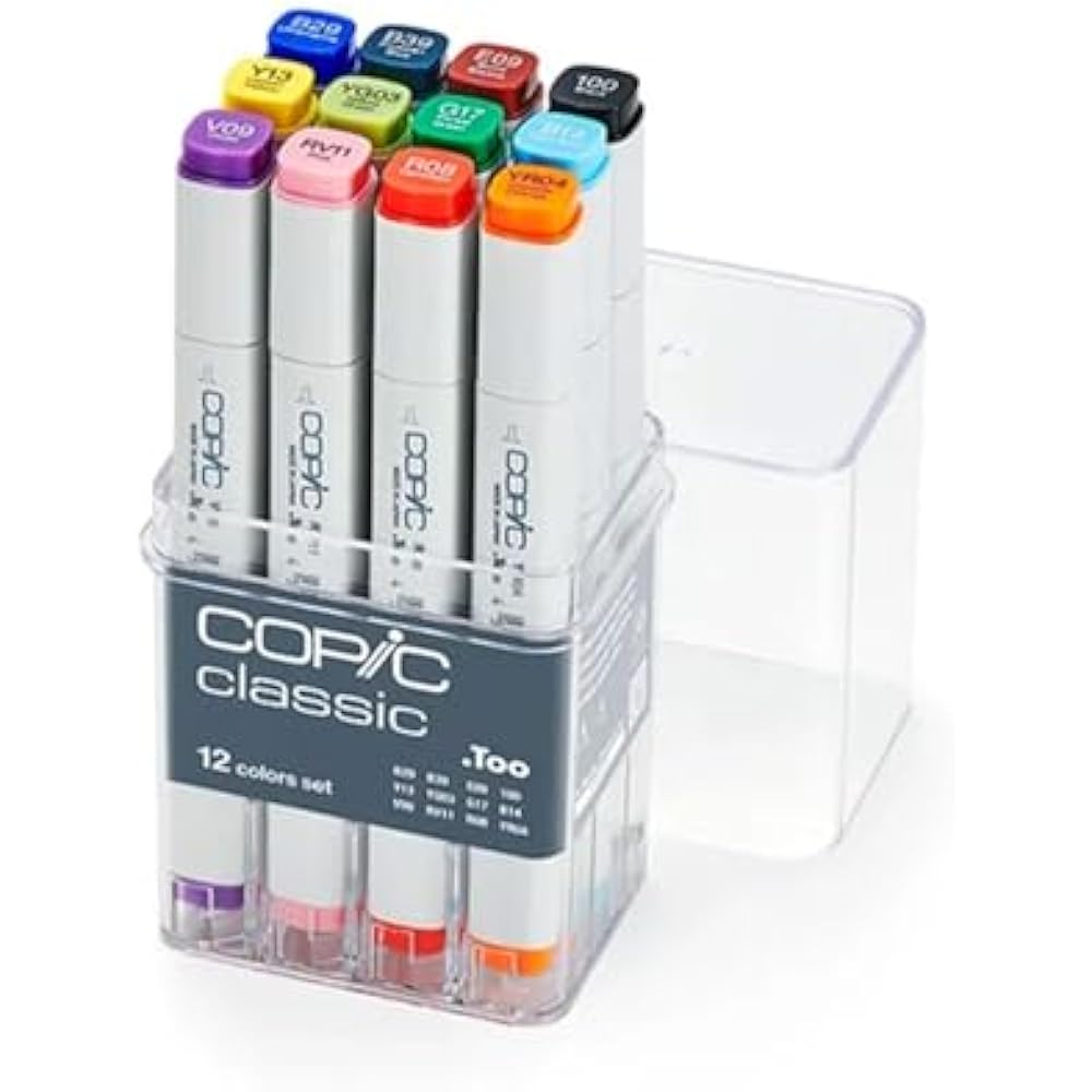 COPIC (COPIC) Too COPIC CLASSIC 12 COLOR SET