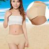 Women Sponge Padded Abundant  Pants Lady Push Up Middle Waist Padded Panties Briefs