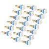 20PCS 3107 Volume Switches Walkie Talkie Aluminium Alloy Fit for UV5R BF‑888S TK3107
