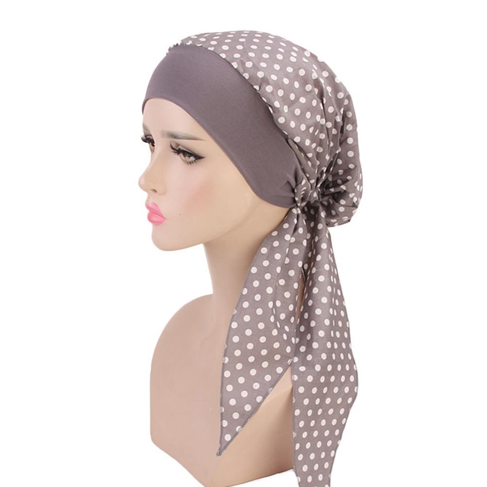 AkoMatial Cotton Flower Floral Print Muslim Hijab Turban Head Wrap Hat Beanie Cap for Women AkoMatial Cotton Flower Floral Print Muslim Hijab Turban Head Wrap Hat Beanie Cap for Women