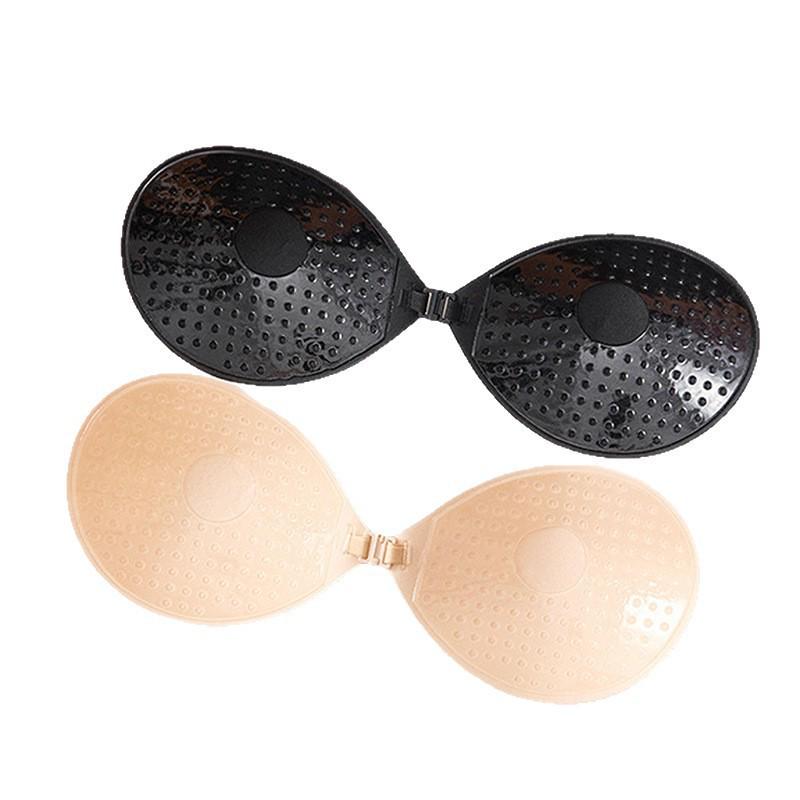 Breathable Strapless Silicone Nipple Covers: Invisible Smooth Round Stickers & Silicone Mango Bra
