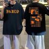 Unisex Comfort Loose Short T Shirt, Hip Hop Fashion Kanye West The Life Of Pablo Graphic Print Women And Men T Shirt