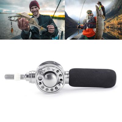 Full Metal Fishing Reel Wheel Internal Line All Metal Baitcasting Wheel DIY Retrofits Hollow Reel Fishing Accessory